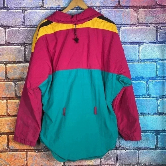 The North Face Women’s Vintage Retro Color block Colorful Jacket Medium - Picture 8 of 9